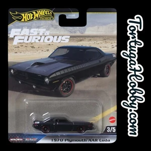 Mattel Hot Wheels - Fast & Furious - 1970 PLYMOUTH AAR CUDA [Fast & Furious 6] - Picture 1 of 6
