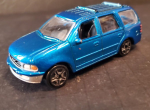 Ford Expedition Dark Blue MotorMax 6021 1:64 Scale Toy SUV loose