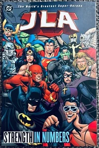 DC COMICS GRAPHIC NOVEL TPB JLA ~ STRENGTH IN NUMBERS ~MARK WAID ~ HOWARD PORTER - Picture 1 of 2