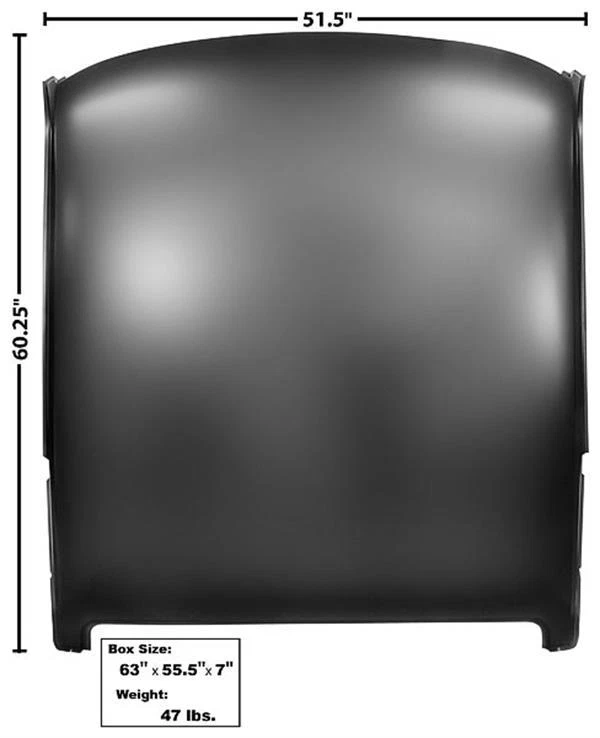 Ford Mustang Fastback 1971-73 panel de techo nuevo Foto 1 de 1