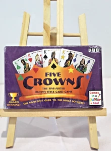 Vtg Wild Card Rummy-Style Game Set Five Crowns Five-Suited 1 - 7 Players NOS New - Picture 1 of 11