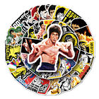 50pcs Bruce Lee Martial Artist Kung Fu The Big Boss Fist Of Fury Movie Stickers