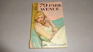 Cardinal C219 79 Park Avenue Harold Robbins Vintage Paperback Call Girl Story - Picture 1 of 1