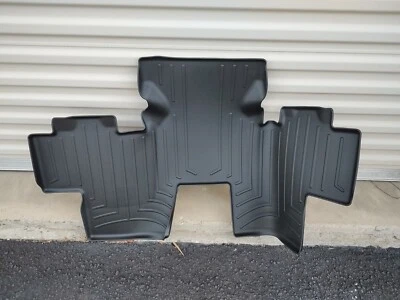 Forro de piso WeatherTech 449953 negro - 3ª fila apto para Ford Transit Connect 2016-2018 Foto 1 de 3