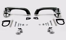 New! 1965-1966 Mustang Outside Door Handles Pads Hardware Chrome Brand New
