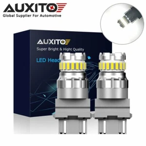 AUXITO 3157 3156 4157 LED Bombilla de señal de giro inverso 6500K Canbus sin errores - Imagen 1 de 11