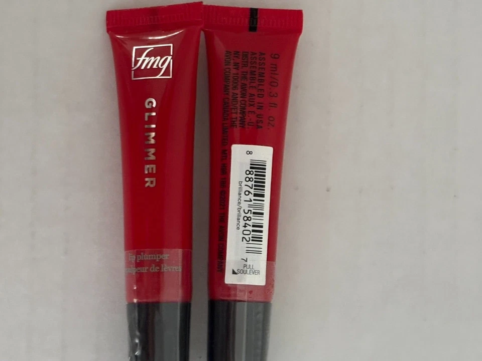 Avon fmg Glimmer lot of 2 Lip Plumper Vitamin E Wet Shine in Brilliance - Image 1 of 1