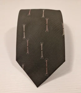 Tarocash - Corbata formal de negocios de poliéster negra - Imagen 1 de 5