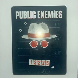 Public Enemies (Blu-ray, 2009) Steelbook Edition FREE POST - Imagen 1 de 4