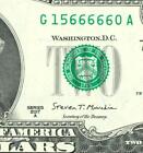 (( 5 OF A KIND )) $2 2017 ((CU)) - 15666660 - FANCY SERIAL NUMBER PAPER CURRENCY