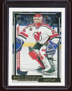 1992-93 Topps Gold #513 Martin Brodeur - Imagen 1 de 2