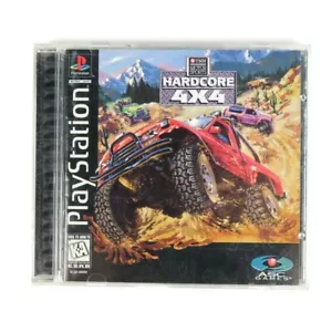 TNN HARDCORE 4X4 (Playstation 1 PS1 1996) Complete w Manual Video Game - Picture 1 of 3