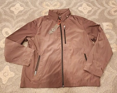 Tumi Lightweight Jacket Men's  Chocolate Color 100% Authentic Men's  Size Xlarge - Image 1 of 4