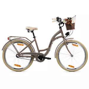 Goetze Style 26 Zoll 3 Gang Alu Citybike Damen Fahrrad LED mit Rücktritt & Korb! - Bild 1 von 87
