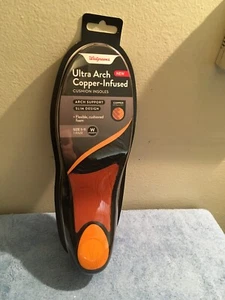 NUEVO LOTE DE 3 plantillas de cojín Walgreens Ultra Arch con infusión de cobre para mujer talla 5-11 - Imagen 1 de 8