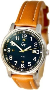 Great Timing GT Unisex Easy Read Numerals Date Watch Tan and Blue GTA9340W-s-blu - Picture 1 of 1