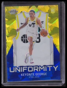 2023-24 Panini Contenders Optic #3 Keyonte George Uniformidad Hielo agrietado #/75 - Imagen 1 de 2