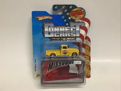 2008 Hot Wheels Connect Cars ‘52 CHEVY Truck Missouri #24/50 - Image 1 of 4