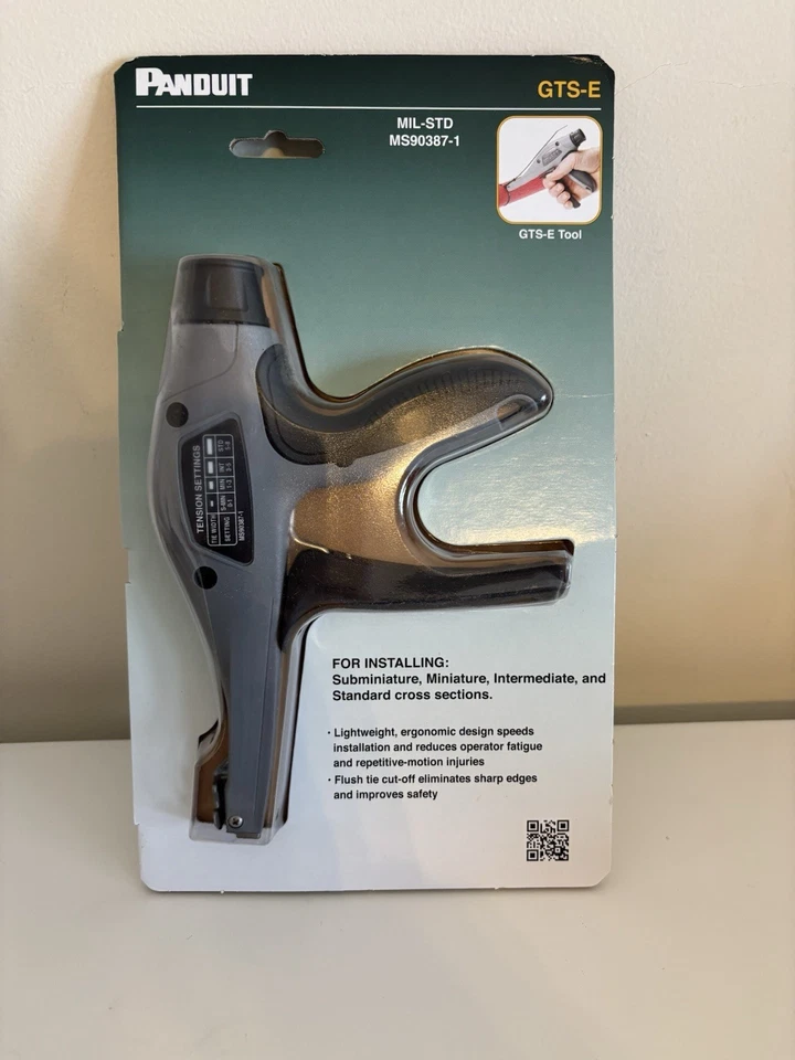Pistola de amarre de cables ergonómica manual Panduit GTS-E Foto 1 de 2