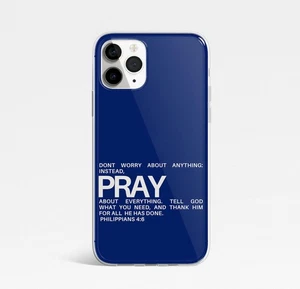 Handyhülle Gebet Gott Christliche Bibelverse Handyhülle für iPhone 11 bis 16 - Bild 1 von 2