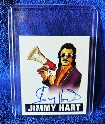 Leaf WWE WWF Wrestling Originals 2012 Jimmy "Mouth of The South" Hart Auto Foto 1 de 2