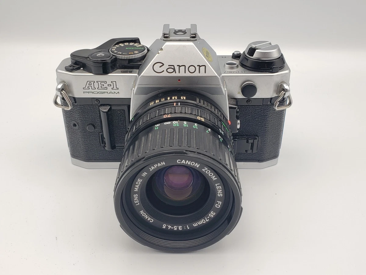 Canon AE-1 Program 35 mm Film Cameras for sale - eBay