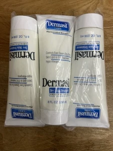 Lotto di 3 DERMASIL trattamento pelle secca lozione originale ipoallergenica, 8 fl oz EA - Foto 1 di 2