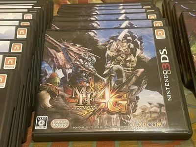 Monster Hunter 4G Nintendo 3DS JP Japan Import mit OVP  TOP ZUSTAND - Bild 1 von 3