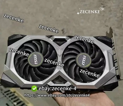 RTX 2060 MSI NVIDIA GeForce VENTUS GP 6G OC GDDR6 Video Card DP HDMI - Image 1 of 3