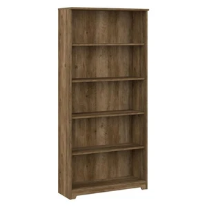 Cabot Tall 5 Shelf Bookcase in Reclaimed Pine - Picture 1 of 9