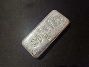 ABC 1kg Silver Cast Bar 999.5 Fine Grade - FREE + DISCRETE EXPRESS POSTAGE! - Picture 1 of 1
