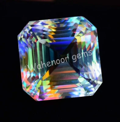 Natürlich Mystic Quarz 68.50 Karat Regenbogen Farbe Umwerfend Smaragd Edelstein - Bild 1 von 4