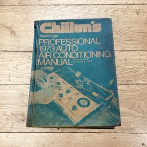1973 Chilton's Professional Air Conditioning Repair Manual American Cars Auto - Picture 1 of 8