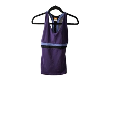 Sujetador deportivo Lucy Powermax para mujer púrpura entrenamiento atlético espalda deportiva talla pequeña Foto 1 de 4