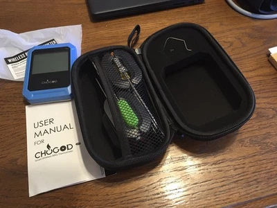 Nuevo Termómetro Inalámbrico Inteligente Azul CHUGOD para Barbacoa Nunca Usado Con Estuche Foto 1 de 3