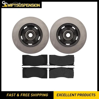 Juego de pastillas de freno de disco delanteras C-Tek rotor de freno de disco 3 piezas para Ford Mustang 1964-1967 Foto 1 de 4