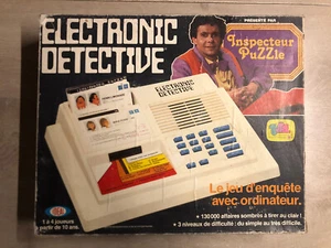 Incomplet Electronic detective jeu enquete avec ordinateur 1979 IDEAL - Imagen 1 de 10