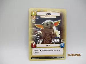 STAR WARS UNLIMITED GROGU PROMO GERMAN FAIR FOOD 2024 - Picture 1 of 1