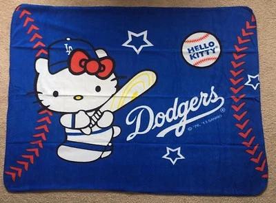 💥¡NUEVO!! MANTA HELLO KITTY Dodgers 17-04-13 2013 SGA Giveaway no bolsa 2024🔥 Foto 1 de 4
