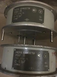 0,1 mkF Kapazität Standardkondensator 0,1 % genau analog von Agilent HP GenRad - Bild 1 von 9