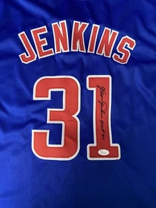Fergie Jenkins Autographed Chicago Cubs Custom Jersey JSA Certified - Picture 1 of 6