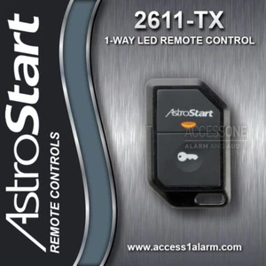 AstroStart 2611D-TX 1-Way 1-Mile 1-Button Remote Control For The Premium DS3 DS4 - Picture 1 of 3