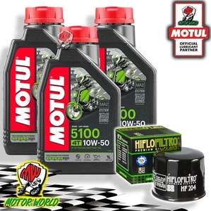 Mantenimiento 3L Motul 5100 10W50 + Filtro Aceite Honda Nc 750 ABS Special 2017 - Imagen 1 de 1