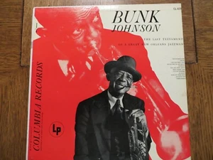 Bunk Johnson – The Last Testament Of A Great New Orleans Jazzman - 1955 LP VG+ - Picture 1 of 5