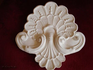 Estuco - Hermosa decoración de pared 120-367, decoración de coronación estuco 26x26 cm - Imagen 1 de 1