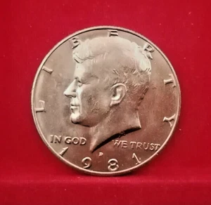 HALF DOLLAR 1981  KENNEDY  ZECCA DENVER  FDC UNCIRCULATED - Picture 1 of 2