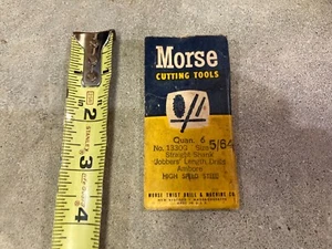 Envelope Morse Spiralbohrer & Tool Co. 5/64 Schraubenmaschine Bohrer 4 von 6 übrig - Bild 1 von 12