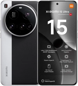 Xiaomi 15 Ultra Smartphone 512GB Srebrny NOWY*ORYGINALNE OPAKOWANIE*DEALER - Zdjęcie 1 z 1