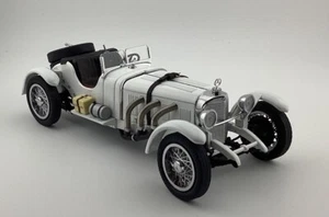 Danbury Mint Scale 1:24 1931 Mercedes-Benz SSKL Roadster White - Picture 1 of 8