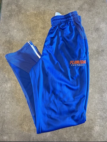 Florida Gators Football Blue Nike Jordan Sweatpants Pants Men Small Dri-Fit EUC Cover